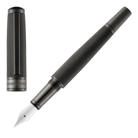 HUGO BOSS Fountain pen Totem Black