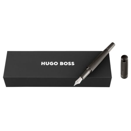 HUGO BOSS Fountain pen Totem Black