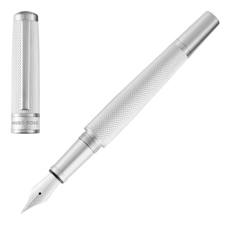 HUGO BOSS Fountain pen Totem Chrome