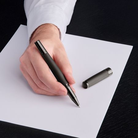 HSY5764A-3 HUGO BOSS Ballpoint pen Totem Black