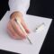 HSY5982C-6 HUGO BOSS Fountain pen Eclat Silver