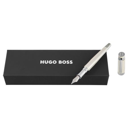 HSY5982C-9 HUGO BOSS Fountain pen Eclat Silver