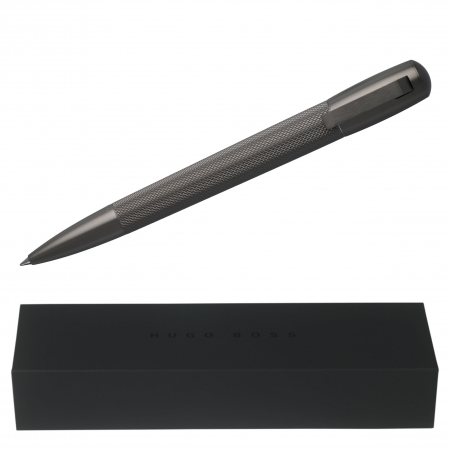 HUGO BOSS Ballpoint pen Pure Matte Dark Chrome