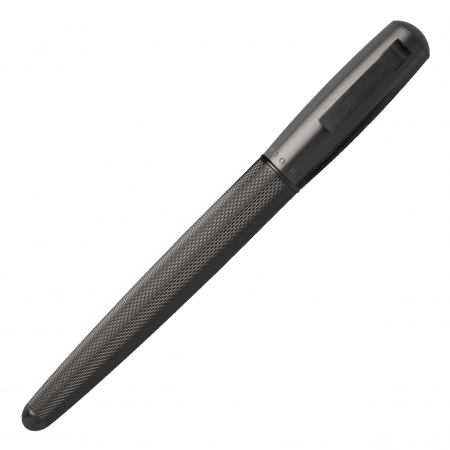 HSY6035-3 HUGO BOSS Rollerball pen Pure Matte Dark Chrome