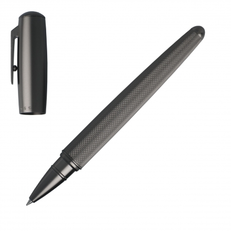 HSY6035-4 HUGO BOSS Rollerball pen Pure Matte Dark Chrome