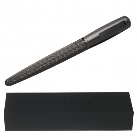HSY6035-5 HUGO BOSS Rollerball pen Pure Matte Dark Chrome