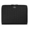 HTA106A-2 HUGO BOSS Conference folder zip A4 Herringbone Black