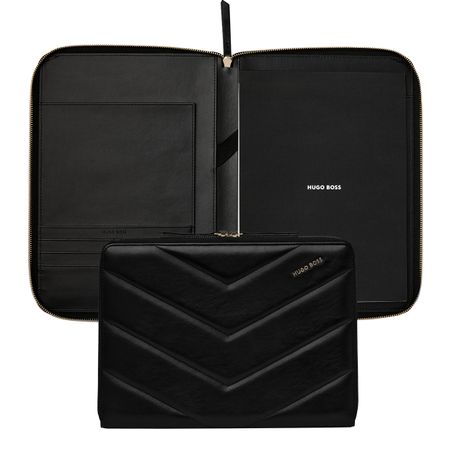 HUGO BOSS Conference folder zip A4 Triga Black
