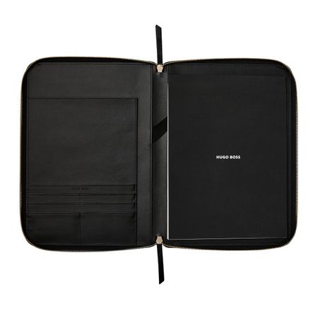 HUGO BOSS Conference folder zip A4 Triga Black