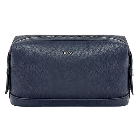 BOSS Toiletry Bag Classic Grained Navy