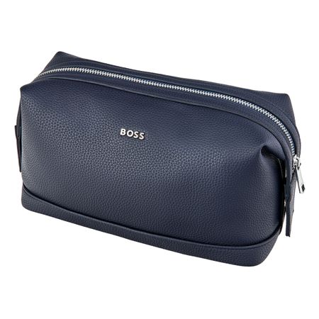HTC518N-4 BOSS Toiletry Bag Classic Grained Navy