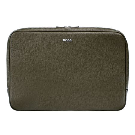 BOSS Laptop bag Classic Grained Khaki