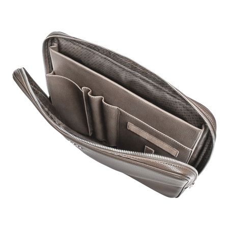 BOSS Laptop bag Classic Grained Taupe