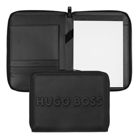 HUGO BOSS Conference folder A5 Label Black