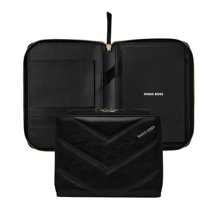HUGO BOSS Conference folder A5 Triga Black