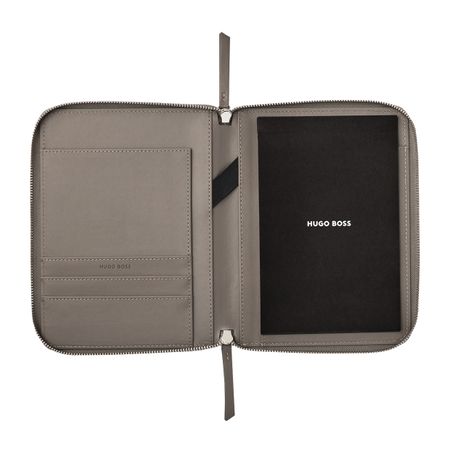 HTM311H-3 HUGO BOSS Conference folder A5 Triga Taupe