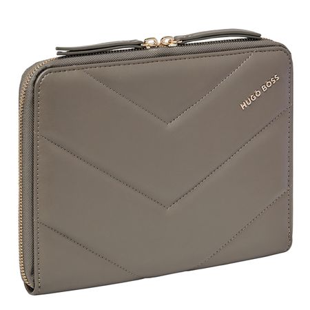 HTM311H-4 HUGO BOSS Conference folder A5 Triga Taupe