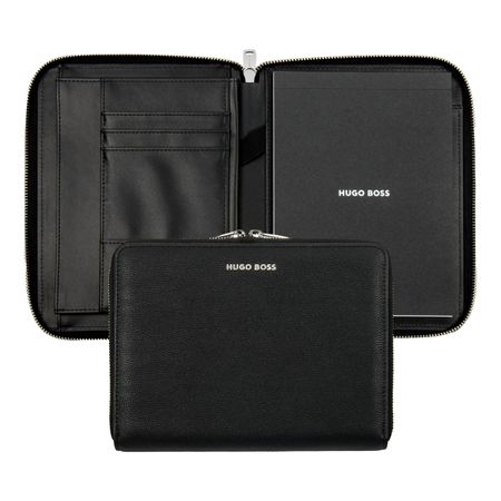 HUGO BOSS Conference folder A5 Pure Iconic Black