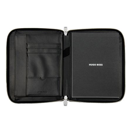 HUGO BOSS Conference folder A5 Pure Iconic Black