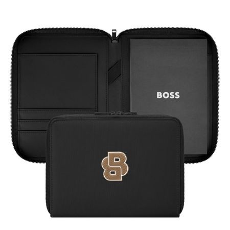 BOSS Conference folder A5 Varsity Black
