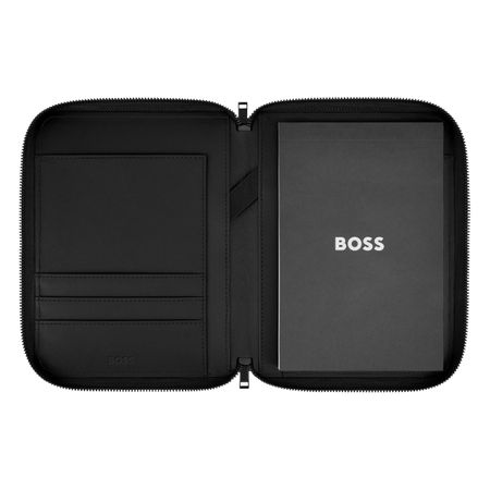 HTM612A-3 BOSS Conference folder A5 Varsity Black