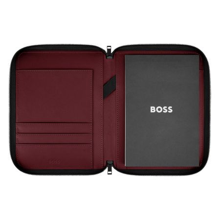BOSS Conference folder A5 Varsity Burgundy