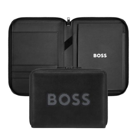 BOSS Conference folder A5 Boss Cut Out Black & Grey