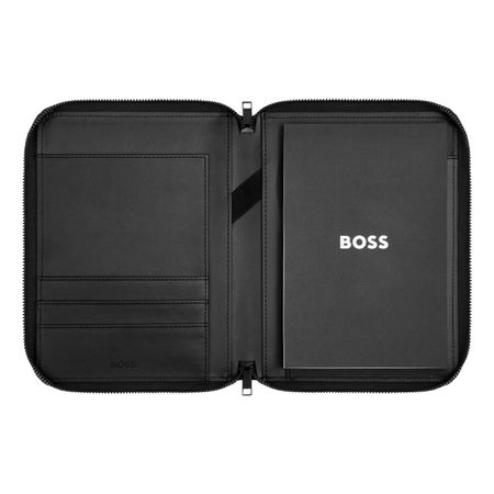 BOSS Conference folder A5 Boss Cut Out Black & Grey