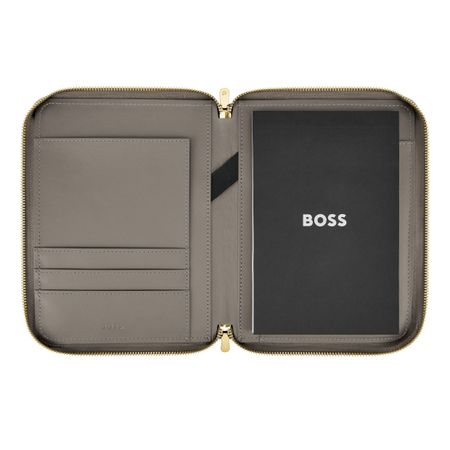 BOSS Conference folder A5 Signature Lady Taupe