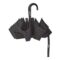 BOSS Pocket umbrella Monogramme Dark Grey