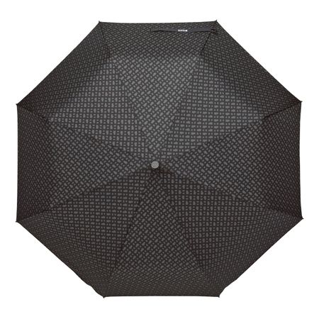 BOSS Pocket umbrella Monogramme Dark Grey