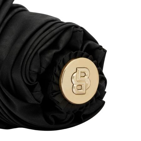 BOSS Pocket umbrella Double B Black & Gold