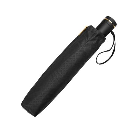BOSS Pocket umbrella Double B Black & Gold