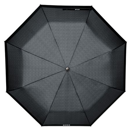 HUF614H-3 BOSS Pocket umbrella Chevron Dark Grey