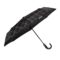 BOSS Pocket umbrella Checkered Black