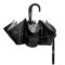 BOSS Pocket umbrella Checkered Black