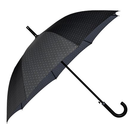 BOSS Umbrella Monogramme Dark Grey