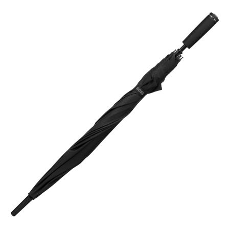 HUN520D-11 HUGO BOSS Umbrella Double B Black & Gun