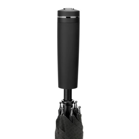 HUN520D-5 HUGO BOSS Umbrella Double B Black & Gun