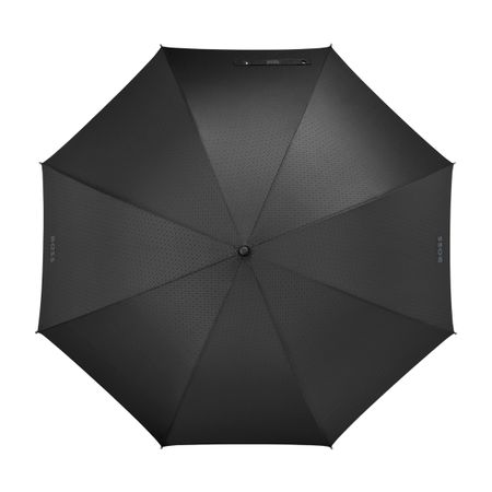HUN520D-7 HUGO BOSS Umbrella Double B Black & Gun