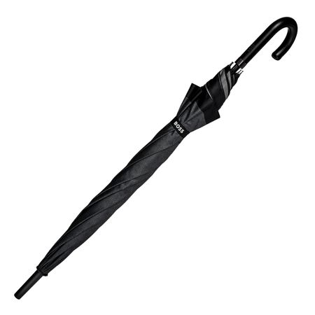 BOSS Umbrella Chevron Dark Grey
