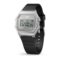 IDR22735-1 ICE digit retro-Metal silver mirror-Black -Small