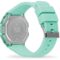 ICE digit retro-Azure blue-Clear-Small
