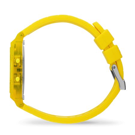 ICE digit retro-Electric yellow-Clear-Small