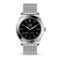 ISS23795-1 ICE steel solar Silver Black Milanese