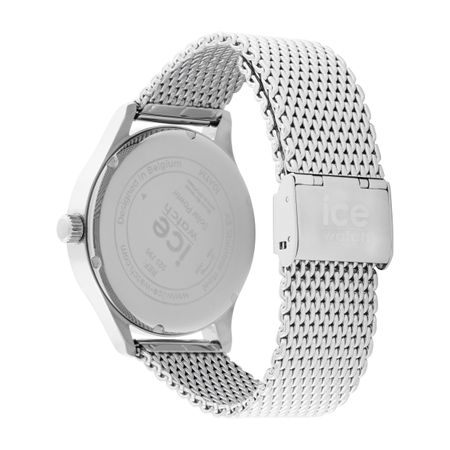 ISS23796-4 ICE steel solar Silver Green Milanese