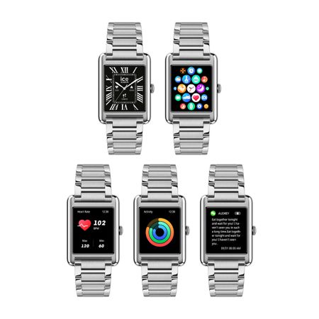 ISW25381-4 Smartwatch ICE smart TK 2.0 Silver