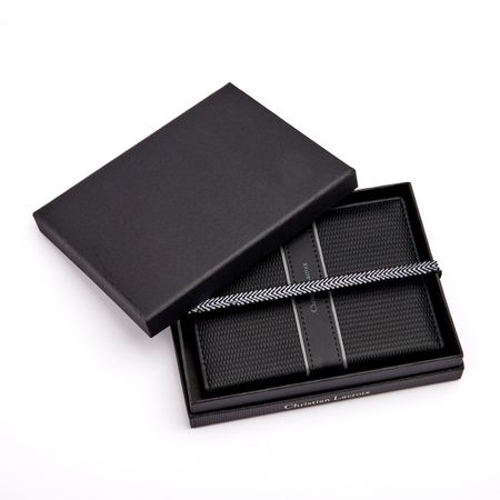 LEP419A-7 Passport holder Caprio Black