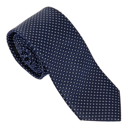 Silk Tie Caprio Navy