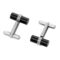 Cufflinks Whiteline Black